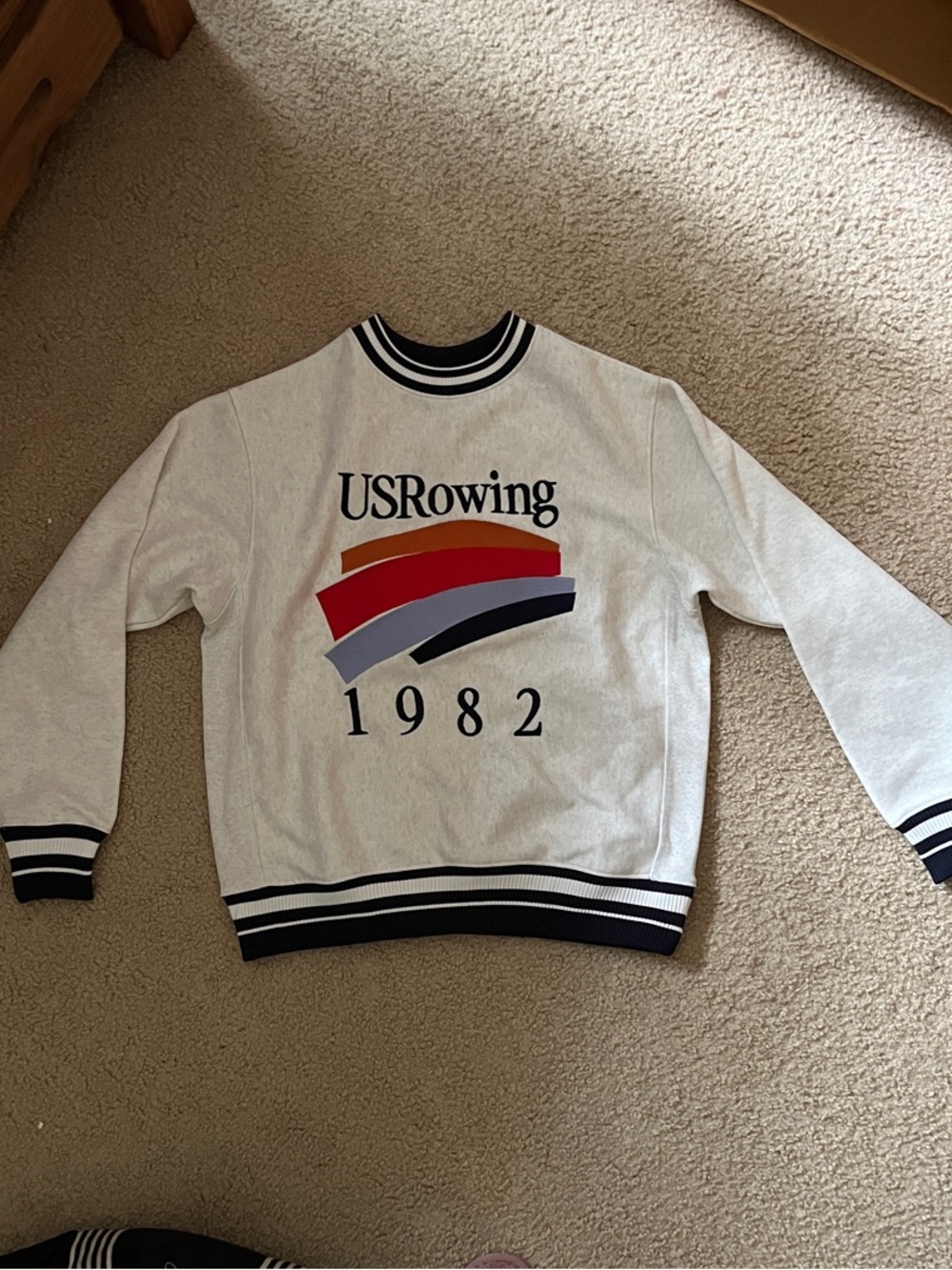 1982 USRowing Crewneck Sweatshirt M